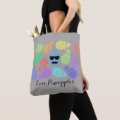 "Liebe-Ananas-" bunte Taschen-Tasche Tasche (Von Nahem)
