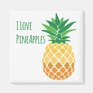 Liebe-Ananas Magnet