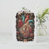 Liebe Anatomie T - Shirt - Passionskammer und Lieb Einladung (Stehend Vorderseite)