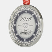 Liebe-Andenken Ornament Aus Metall (Links)