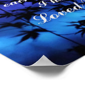 "LIEBE ANDERS, WIE ICH SIE LIEBT HABE" POSTER (Ecke)