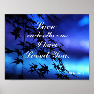 "LIEBE ANDERS, WIE ICH SIE LIEBT HABE" POSTER