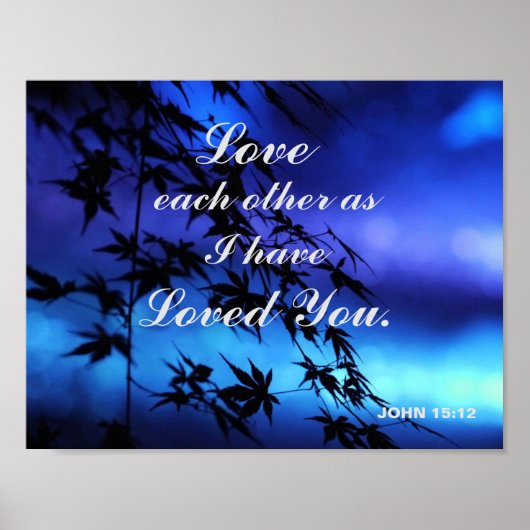 "LIEBE ANDERS, WIE ICH SIE LIEBT HABE" POSTER (Vorne)