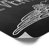 Liebe Anführungskunst Poster (Ecke)