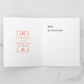 Liebe-Angebot für Fotografen Karte (Innenseite)