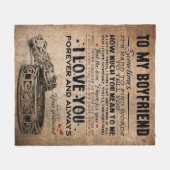 Liebe-Angebot für Freund | Funny Quotes vorhanden Fleecedecke (Vorderseite (Horizontal))