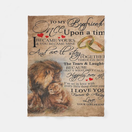 Liebe-Angebot für Freund | Funny Quotes vorhanden Fleecedecke (Vorderseite)