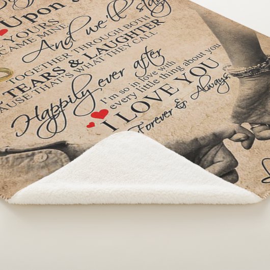 Liebe-Angebot für Freund | Geschenk für Ehemann, b Sherpadecke (3/4)