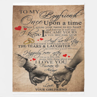 Liebe-Angebot für Freund | Lovely Quotes Gift Fleecedecke