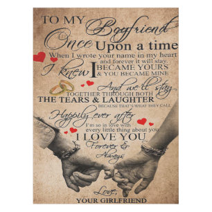 Liebe-Angebot für Freund Lovely Quotes Gift Tischdecke