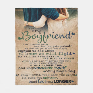 Liebe-Angebot für Freund | Trendy Gift Fleecedecke