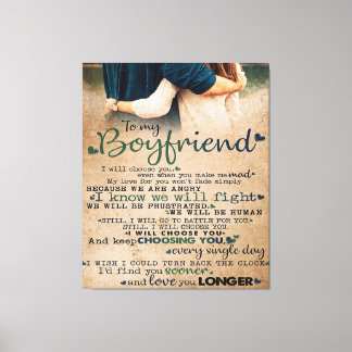 Liebe-Angebot für Freund | Trendy Gift Leinwanddruck