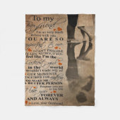 Liebe-Angebot für Freund | Witziges Geschenk für i Fleecedecke (Vorderseite)