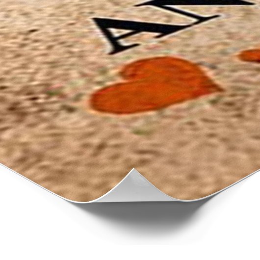 Liebe-Angebot für Freund | Witziges Geschenk für i Poster (Ecke)