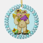 Liebe Angel Bear Keramik Ornament (Vorne)
