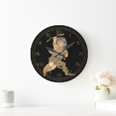 Liebe Angel Große Wanduhr (Zuhause)