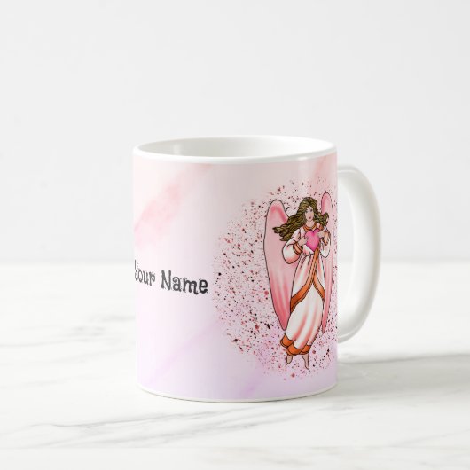 Liebe Angel Heart Kaffeetasse (VorderseiteRechts)