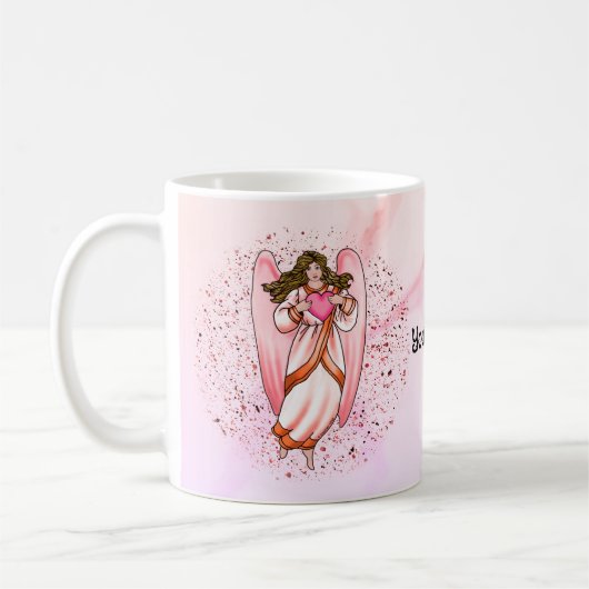 Liebe Angel Heart Kaffeetasse (Links)