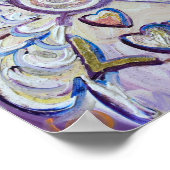 Liebe Angel Inspiration Word Art Print Poster (Ecke)