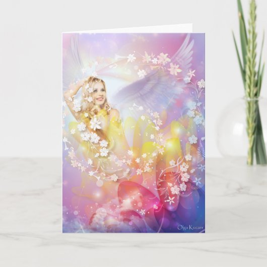 Liebe Angel Karte (Vorderseite)