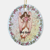 Liebe Angel Keramik Ornament (Links)