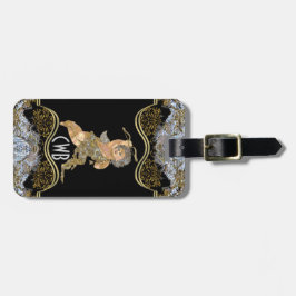 Liebe Angel Monogram Gepäckanhänger