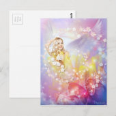 Liebe Angel Postkarte (Vorne/Hinten)