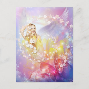 Liebe Angel Postkarte