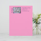 Liebe Angel Word Custom Letterhead Stationer Set Briefkopf (Stehend Vorderseite)