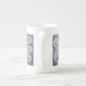 Liebe Angel Word Knochen China Tasse (Rückseite)