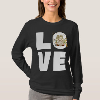 Liebe Angelgrandpa Fisherman Hat Funny Foreut Fish T-Shirt