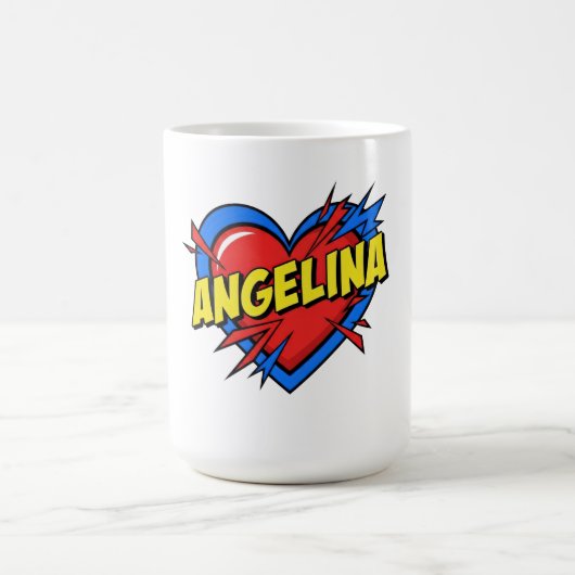 Liebe Angelina Kaffeetasse (Mittel)