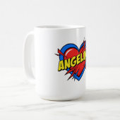Liebe Angelina Kaffeetasse (Vorderseite Links)