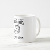 Liebe Angeln Fisch Fischer Funny Gift Idee Kaffeetasse (VorderseiteRechts)