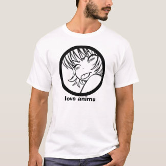 Liebe animu - niedliches Anime muuhh T-Shirt