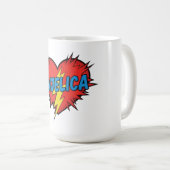 Liebe Anjelica Kaffeetasse (VorderseiteRechts)
