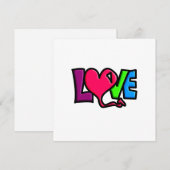 Liebe Ankündigung (Vorne/Hinten)