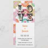 Liebe Ankündigung Datum freihalten (Vorne/Hinten)