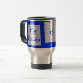 Liebe-Anmerkungen für Vati-Tasse Reisebecher (Vorderseite Links)