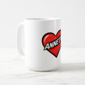 Liebe Annette Kaffeetasse (Vorderseite Links)