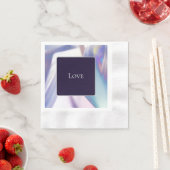 "Liebe" Anpassbares Papier Napkin Serviette (Beispiel)