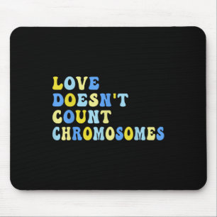 Liebe Anzahl der Chromosomen T21 Down Syndrom Aw Mousepad