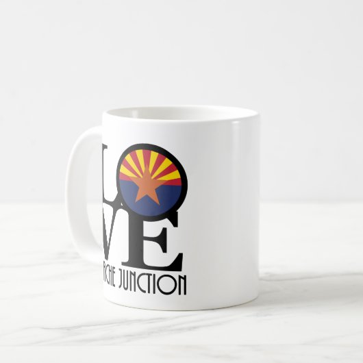LIEBE Apache Junction Kaffeetasse (Vorderseite Links)