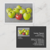 Liebe Apple Visitenkarte (Vorne/Hinten)