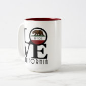 LIEBE Aptos CA 15oz Zweifarbige Tasse (Vorderseite Links)