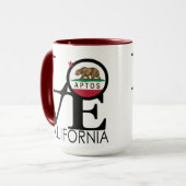 LIEBE Aptos CA Tasse (Vorderseite Links)