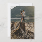 Liebe Aqua Save The Date (Rückseite)