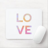 Liebe, Aquarell Mousepad (Mit Mouse)