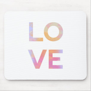 Liebe, Aquarell Mousepad