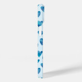 Liebe, Aquarellblau Case-Mate iPhone Hülle (Rückseite / Rechts)